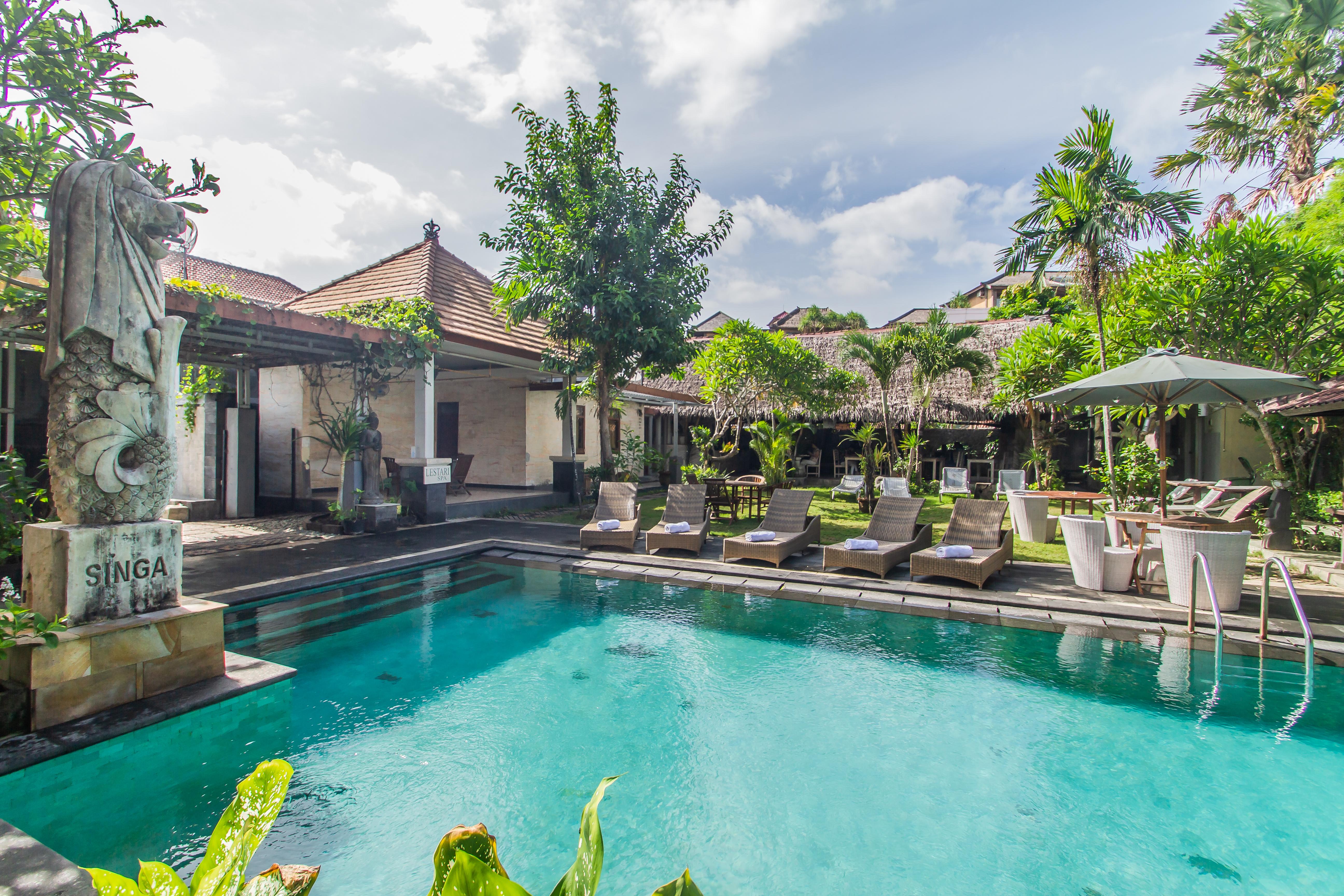 Jimbaran Lestari Hotel & Residences - Spa Exterior foto